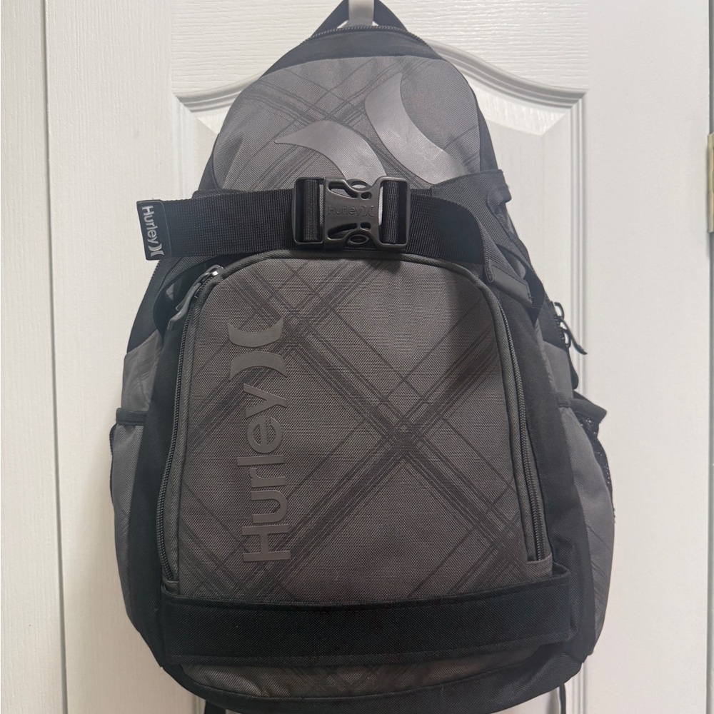 Hurley Gray Backpack for Men